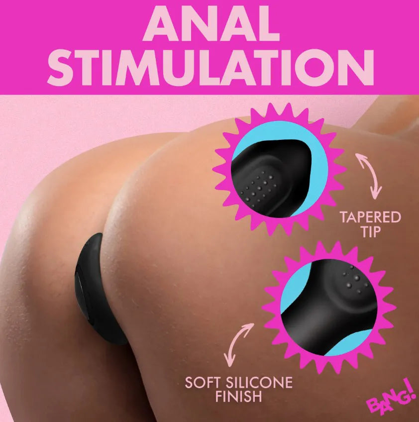 Bang! Rechargeable Silicone Butt Plug – Vibrating Anal Toy