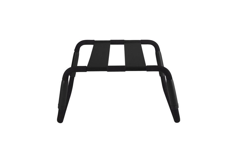 Adjustable Height Black Sex Chair – Versatile Erotic Furniture