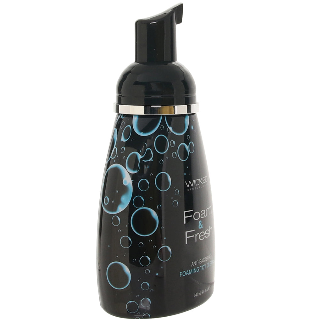 Foam 'n Fresh Anti-Bacterial Toy Cleaner in 8oz/240ml Lubes and Lotions > Sex Toy Cleaner