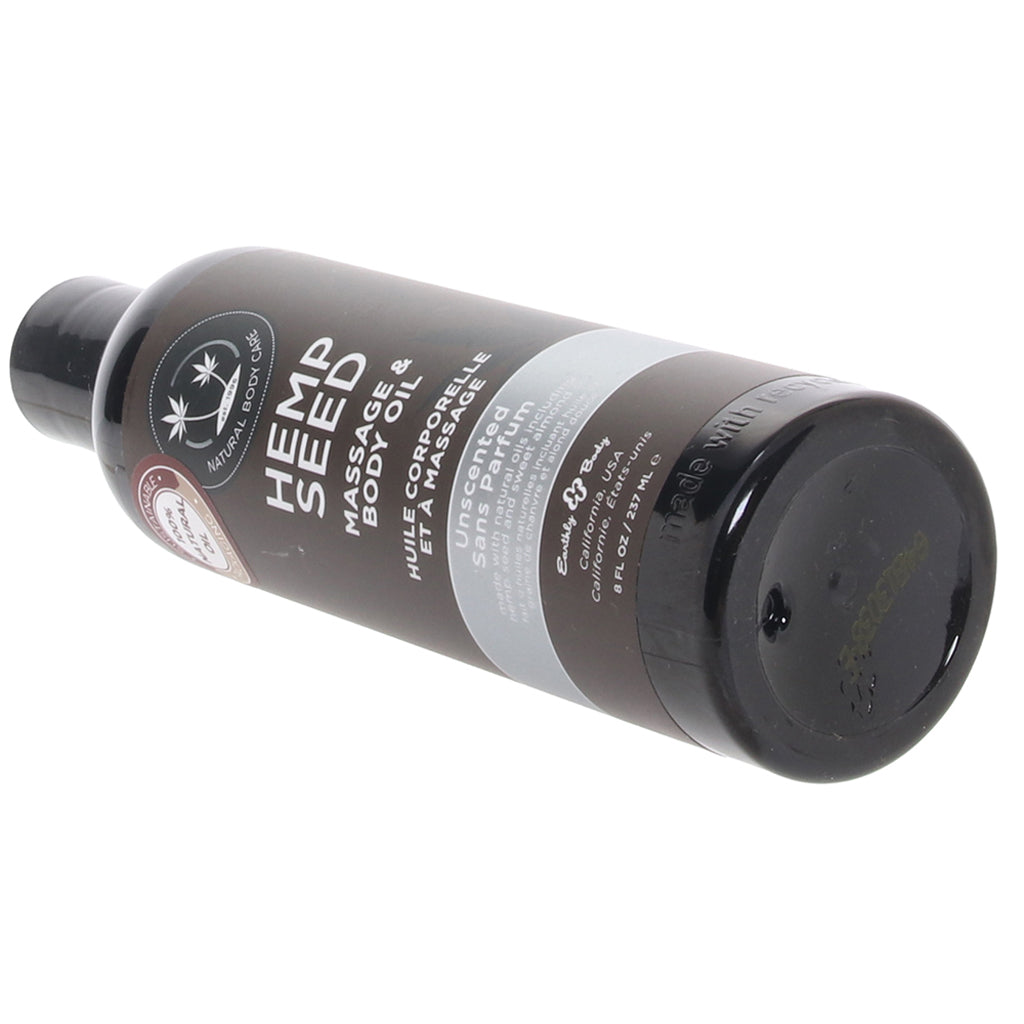 Hemp Seed Massage Oil 8oz/236ml in Unscented Sensual Love > Massage