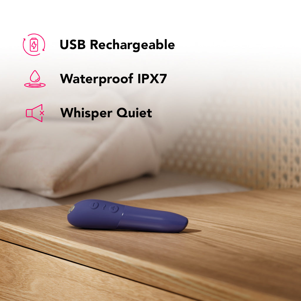 We-Vibe Tango X Power Play Bullet Vibe in Midnight Blue Vibrators > Bullet and Egg Vibrators