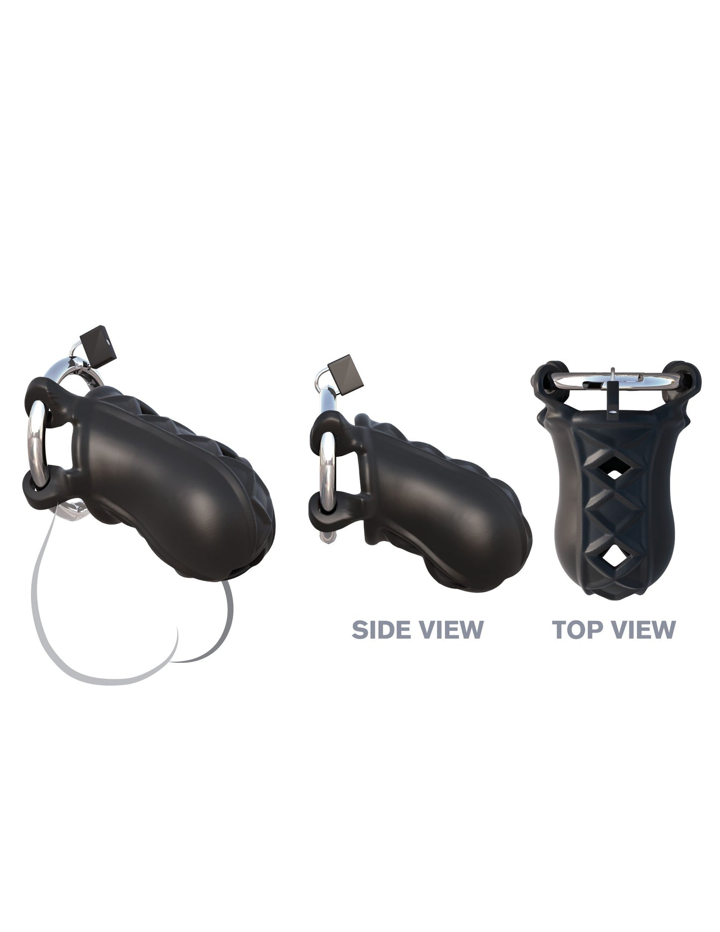 Fantasy C-Ringz Extreme Silicone (Black) – Silicone Cock Blocker