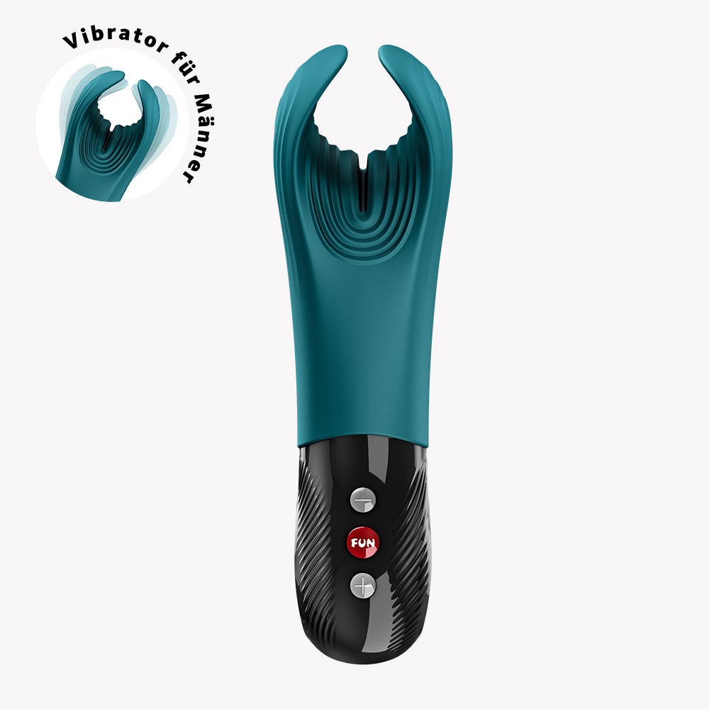 Manta Vibrating Masturbator (Bottle Green) – Powerful Vibrations Masturbator
