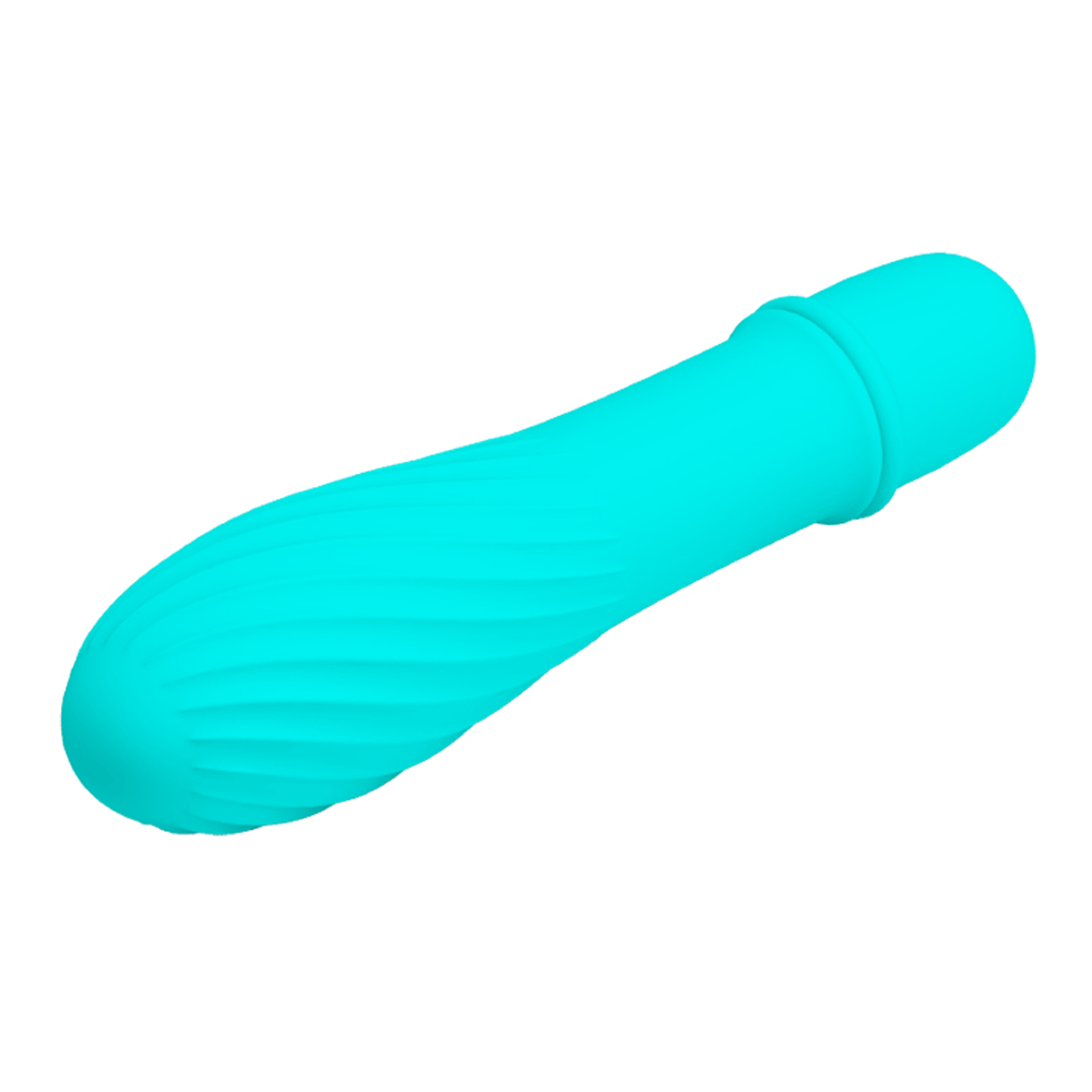 Solomon Mini Vibrator – Silicone Small Vibrator with Swirl Tip