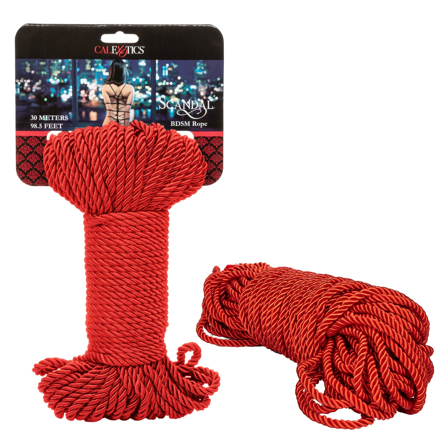 Scandal Red Rope (30 Meters) – Shibari Bondage Rope