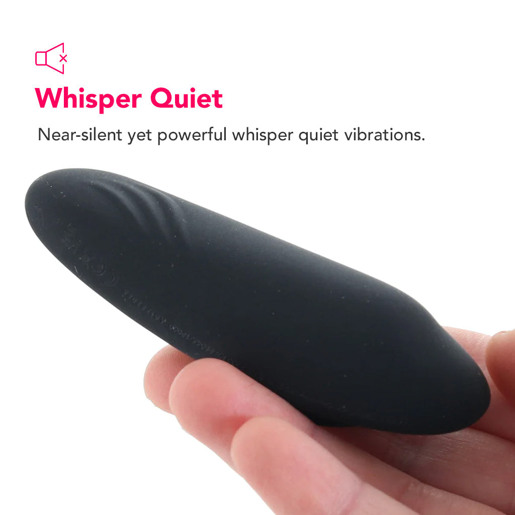 We-Vibe Moxie+ Wearable Clitoral Vibe in Satin Black Vibrators > Wearable & Panty Vibrators