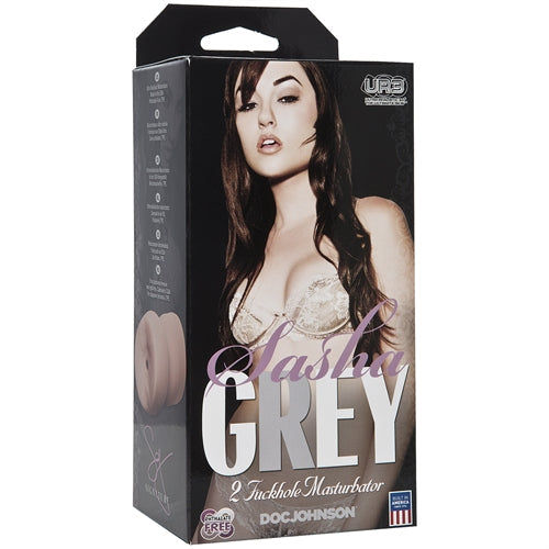 Sasha Grey Double Ended Pussy and Ass Masturbator – Realistic Masturbator