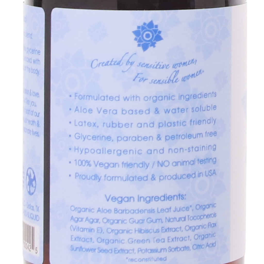Organics Natural Lubricant in 4.2oz/125ml Lubes and Lotions > Water Based Sex Lubes