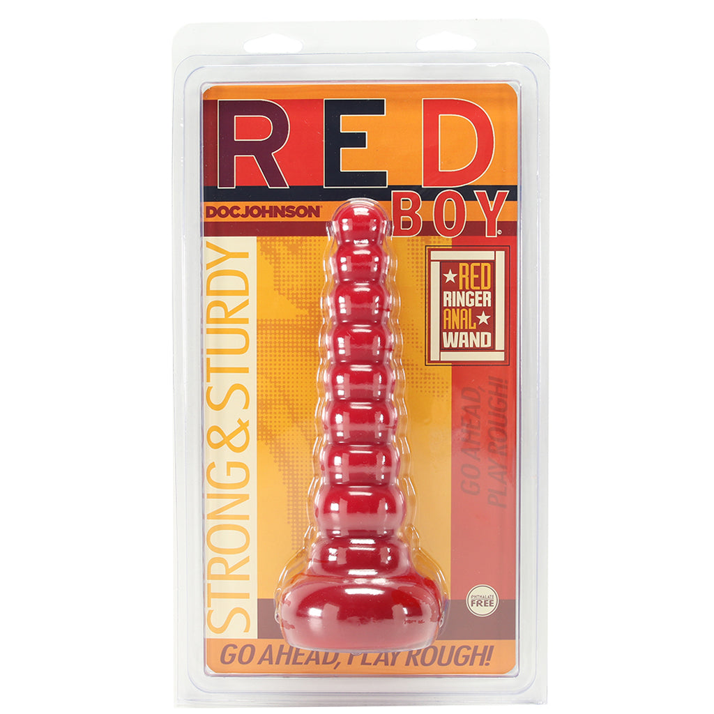Red Boy Red Ringer Anal Wand Anal Sex Toys > Butt Plugs