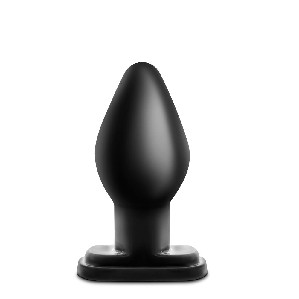 Anal Adventures 4.5 Inch Plug (Black) – Tapered Butt Plug
