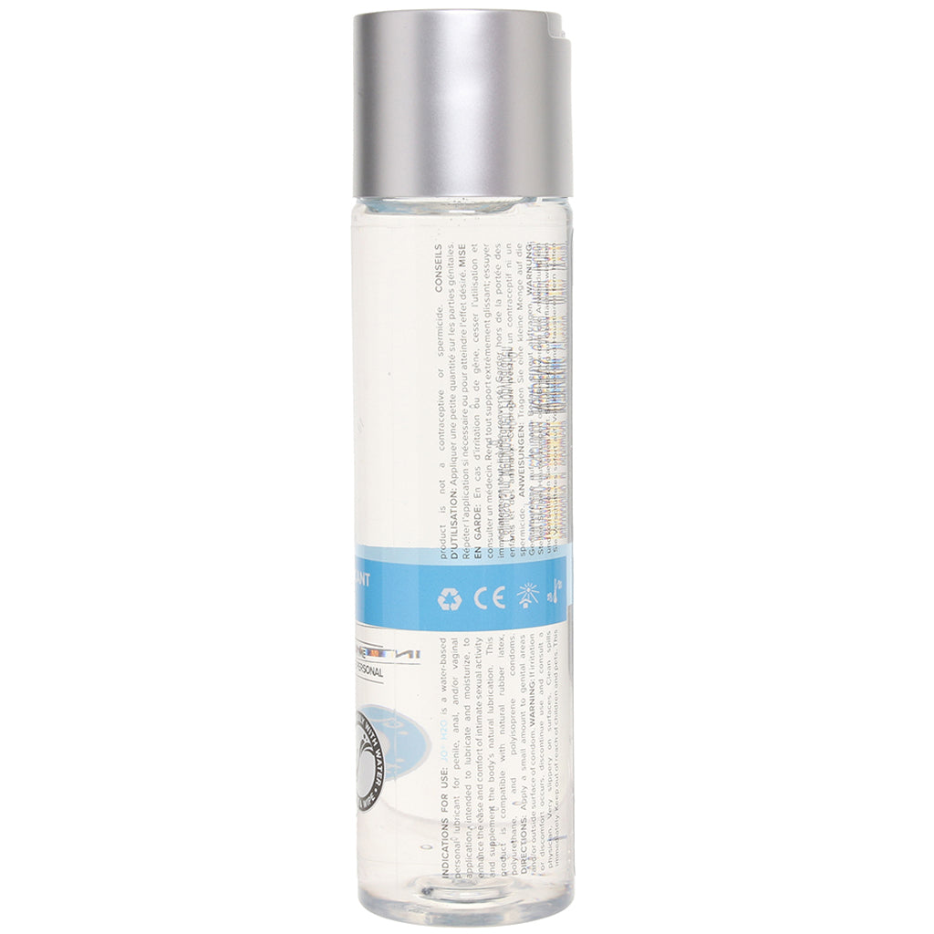 H2O Personal Lubricant in 4oz/120ml Lubes and Lotions > Water Based Sex Lubes