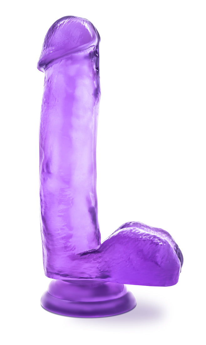 B Yours Sweet N Hard Purple Realistic 7 Inch Dildo with Suction Cup