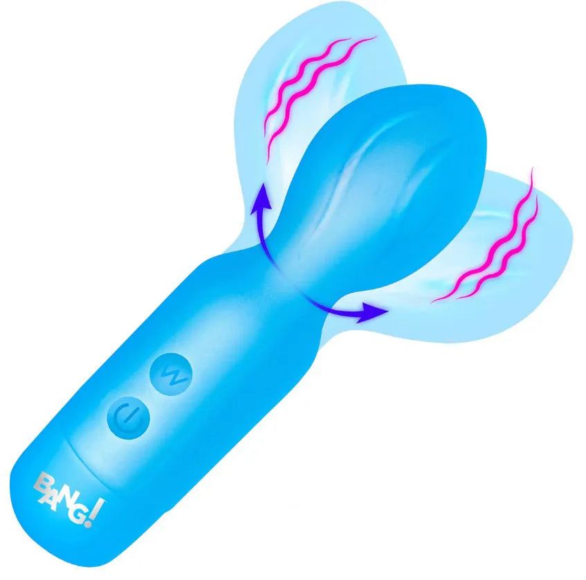 Bang! Silicone Mini Wand – Rechargeable 18-Function Vibrator