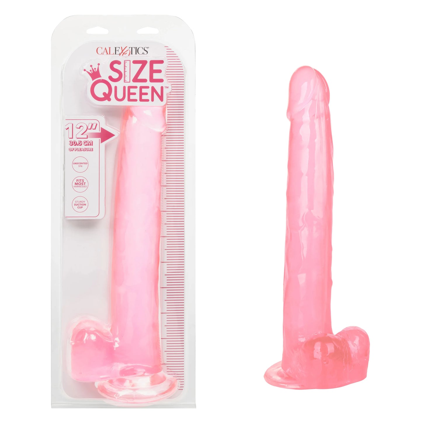 Size Queen 12 Inch Realistic Dildo – Firm 30.5 Cm Dildo