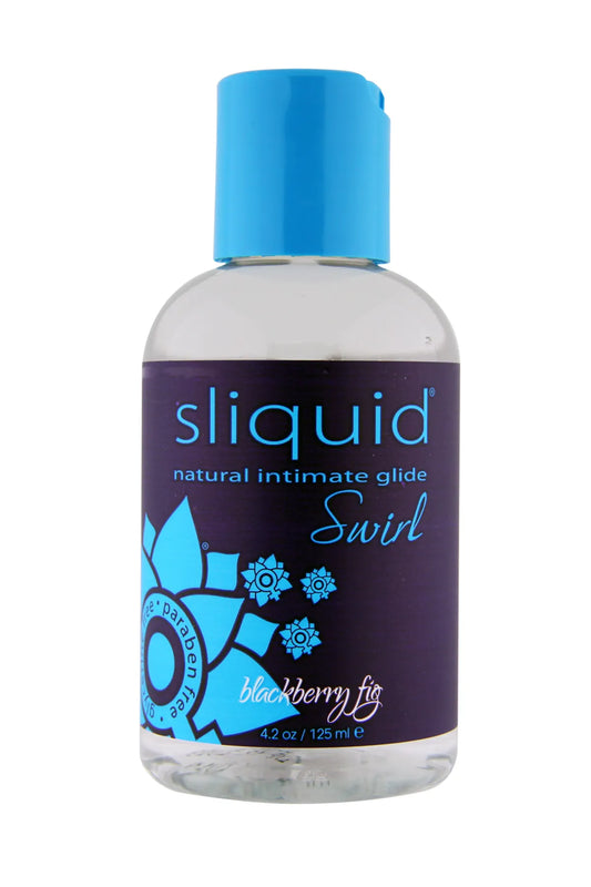 Sliquid Naturals Swirl – Flavored Water-Based Lubricant 4.2 Fl Oz