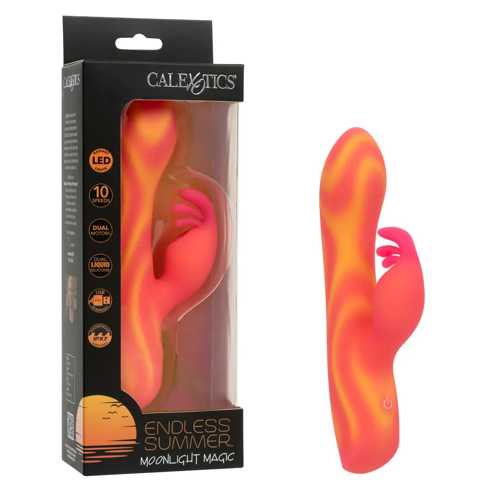 Endless Summer Moonlight Magic (Orange) – Dual-Motor Massager