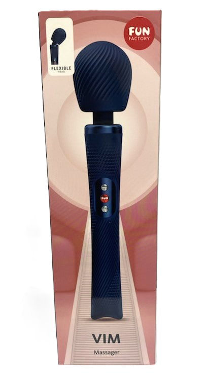 Fun Factory VIM (Nightblue) – USB-C Rechargeable Rumbling Massage Wand