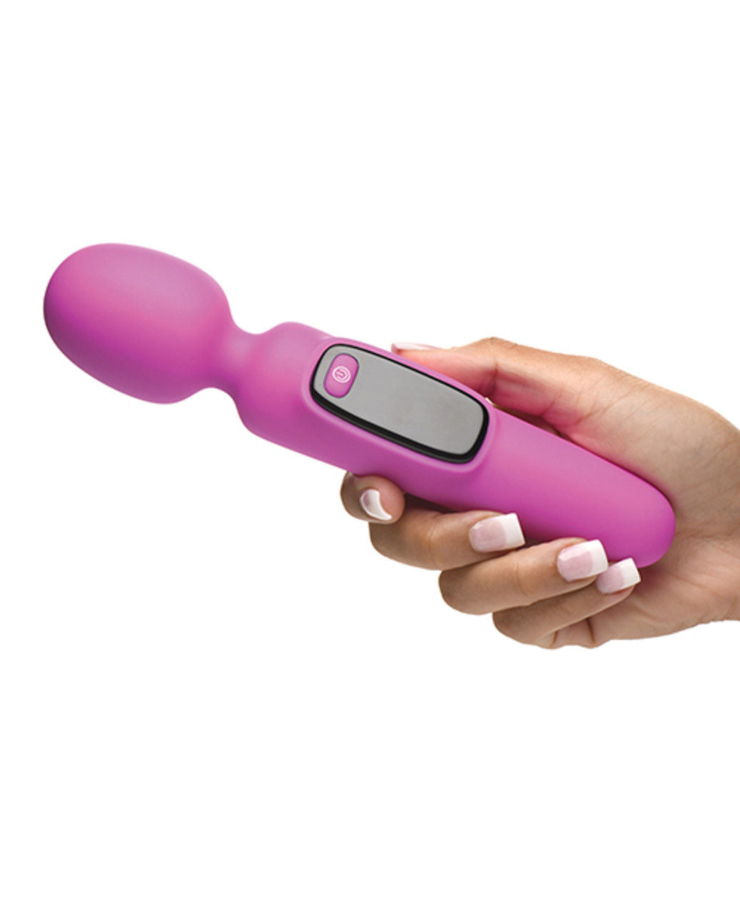 Bang Digital Silicone Wand Vibrator with 3 Speeds and Patterns