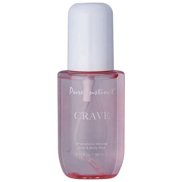 Pure Instinct Crave Pheromone Hair and Body Mist – 3.35oz Body Mist