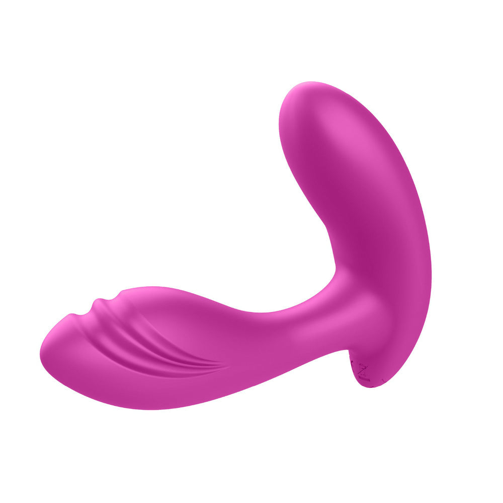 Epiphany Clitoral Rollerball Panty Vibe (Berry) – Remote-Controlled Dual Motor Panty Vibrator