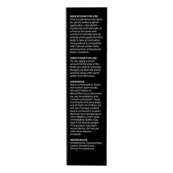 Wet Platinum Luxury Silicone Lubricant – 6.1oz Silicone Lubricant