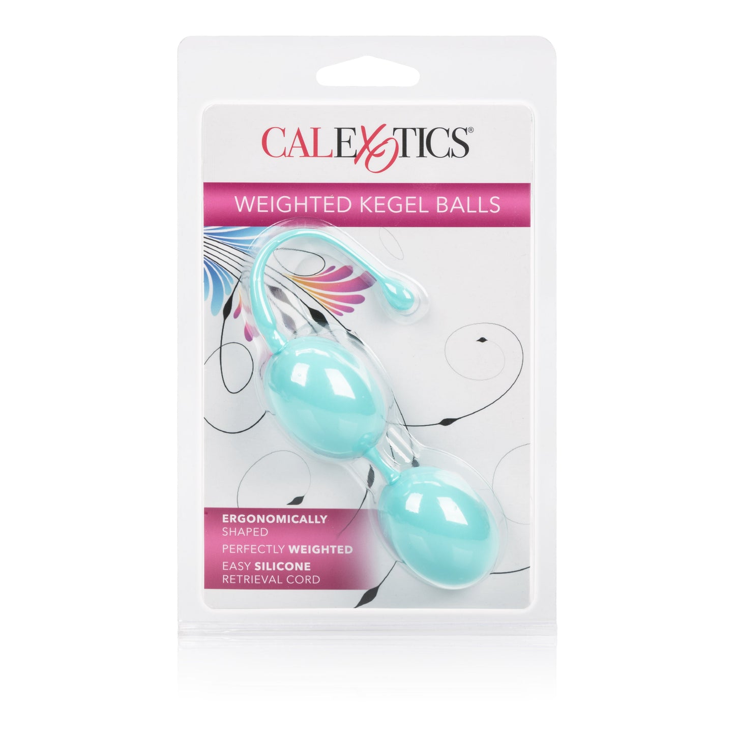 Weighted Kegel Balls for Pelvic Strengthening and Intimacy Teal