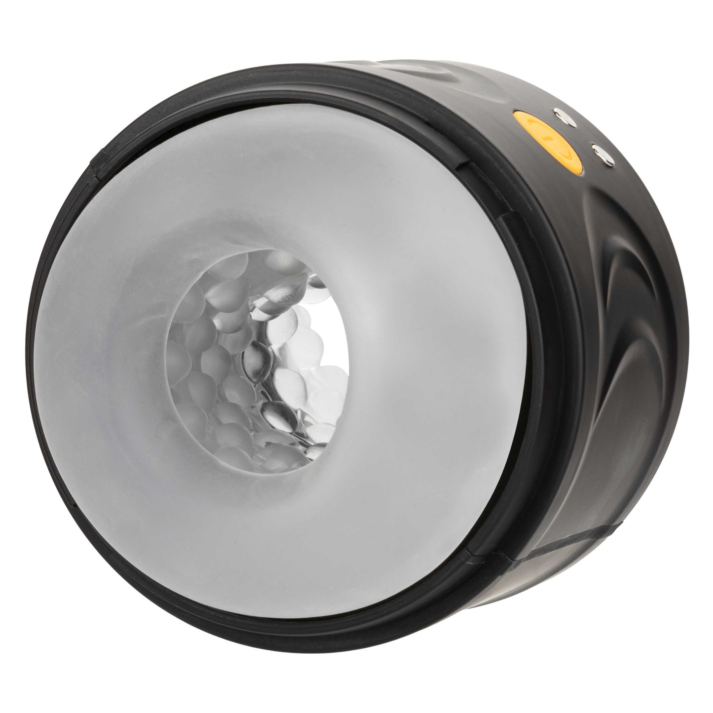 Boundless Dual Motor Stroker Black with Textured Chamber and 10 Function Settings