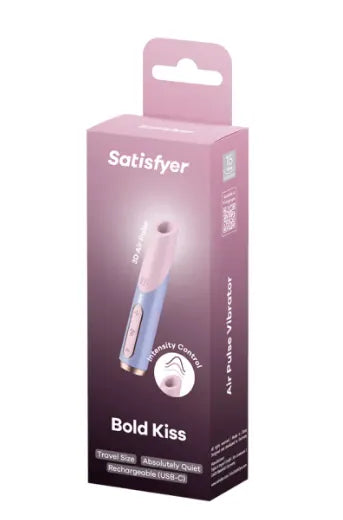 Satisfyer Bold Kiss – Air Pulse Vibrator with Adjustable Membrane