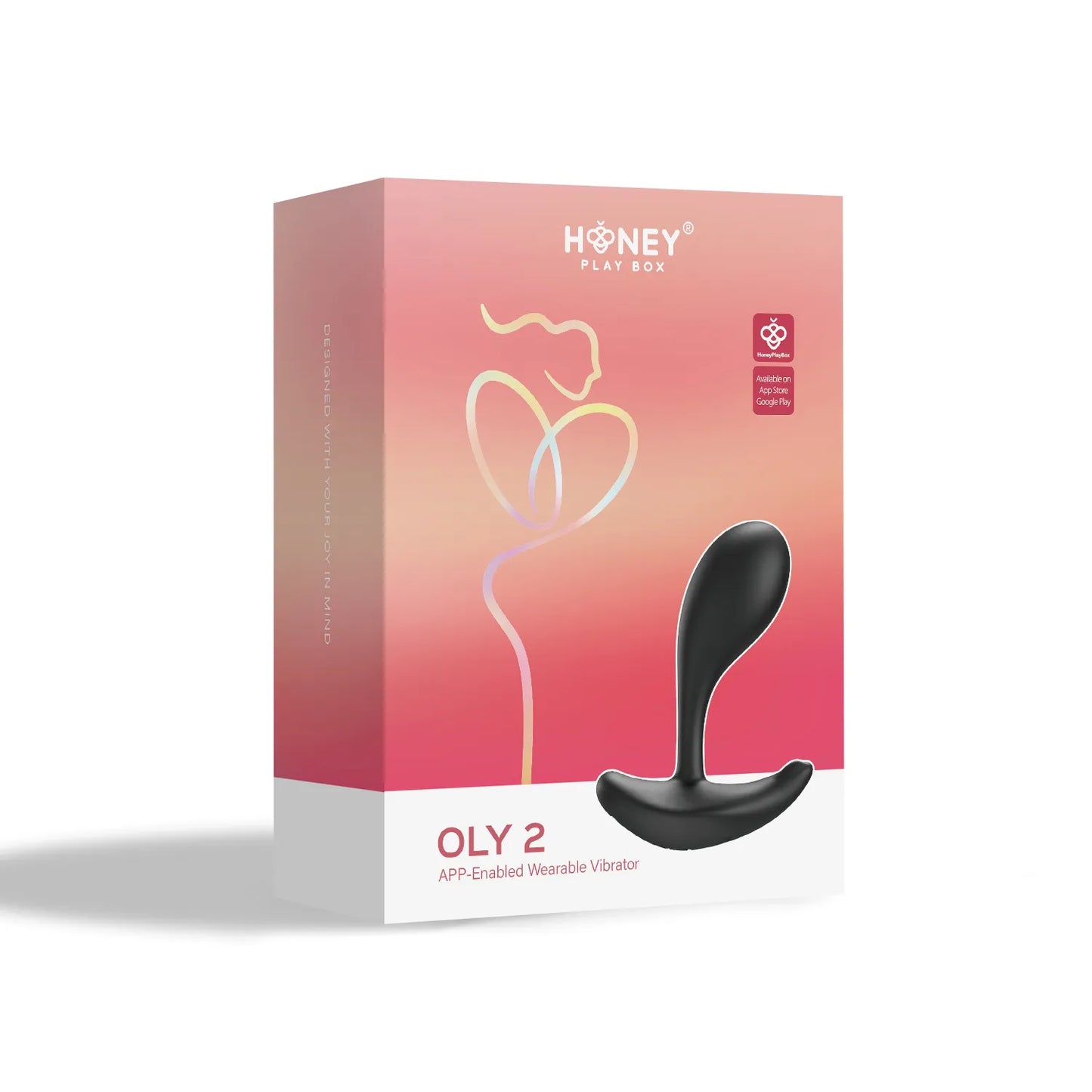 Oly 2 (Black) – App-Enabled Wearable Vibrator