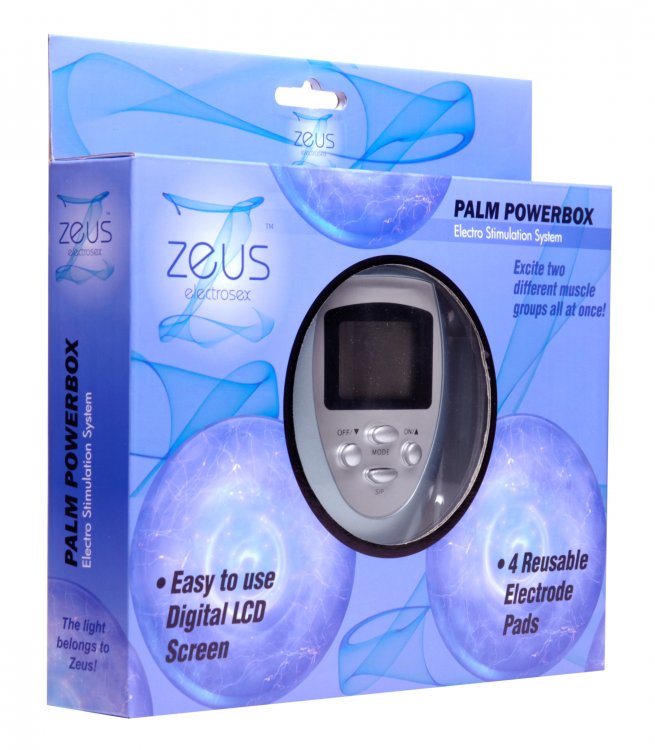 Zeus Palm Powerbox Electrosex Stimulation Device