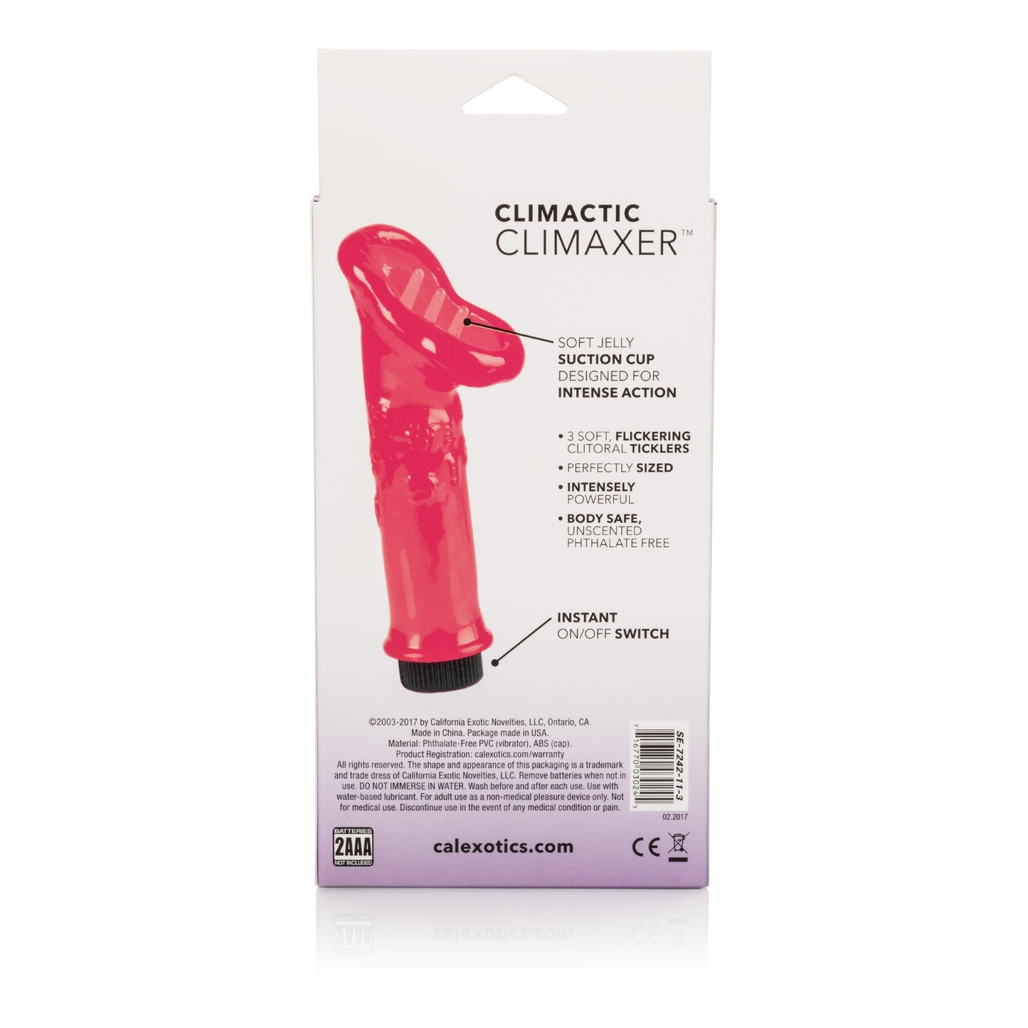 Climatic Climaxer Soft Suction Cup Erotic