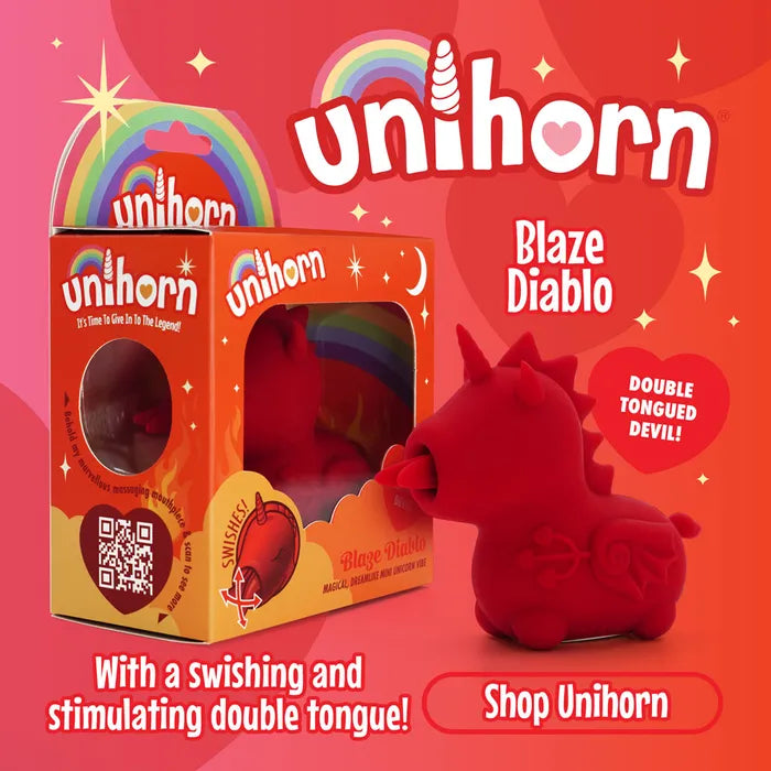 Blaze Diablo The Forked Tongue One – Unique Clitoral Vibrator