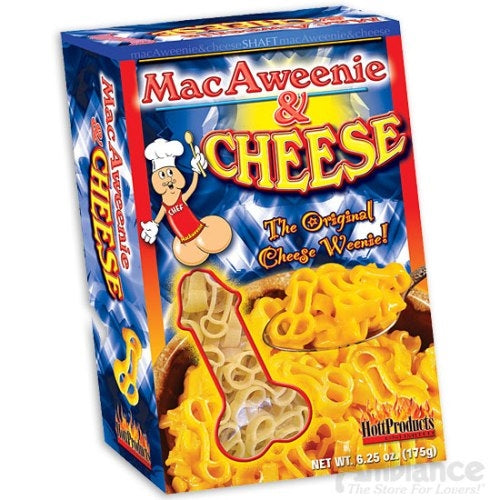 Macaweenie and Cheese – Novelty Penis-Shaped Pasta with Real Cheese