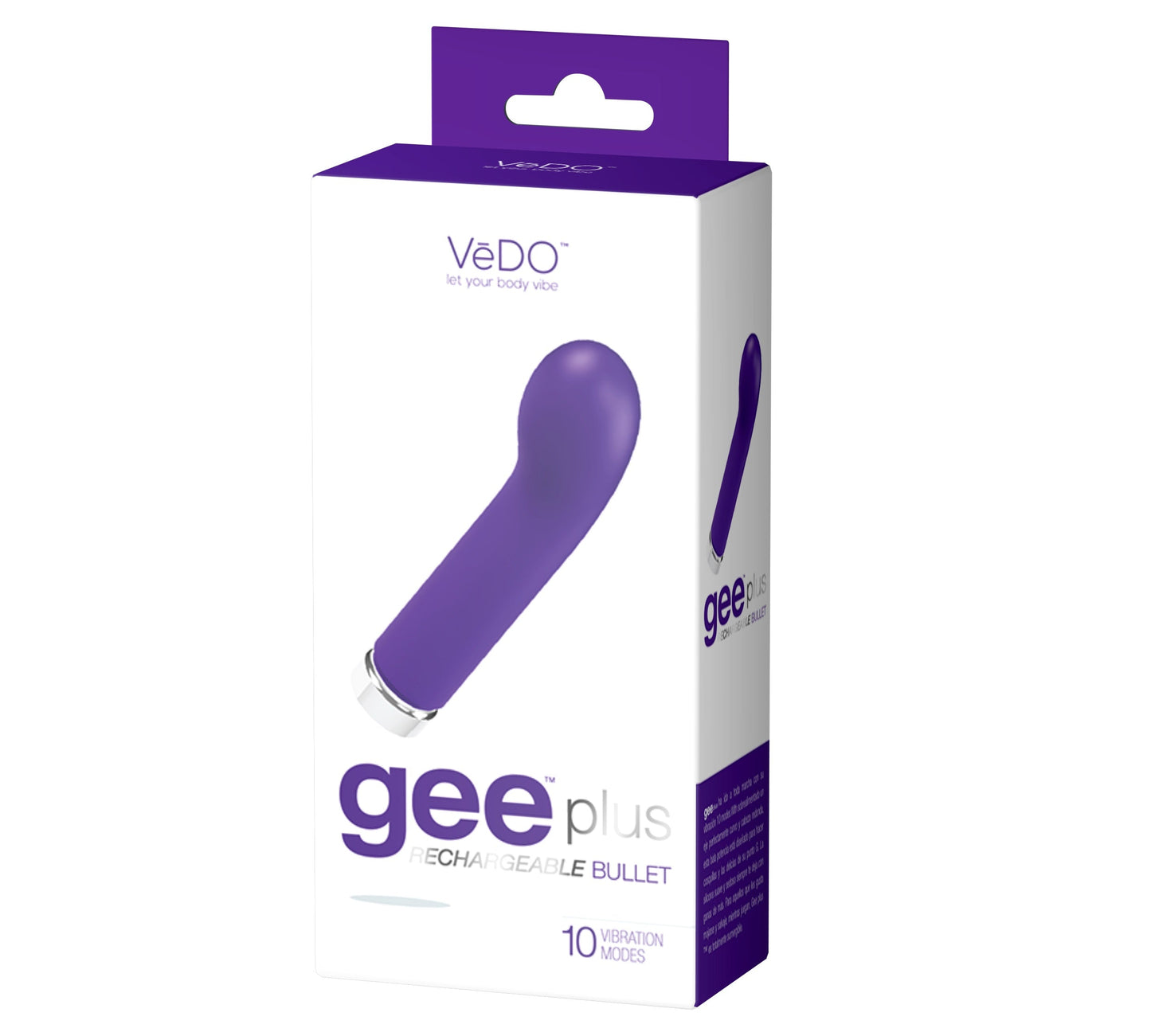 Gee Plus Mini G-Spot Vibrator with 10 Modes