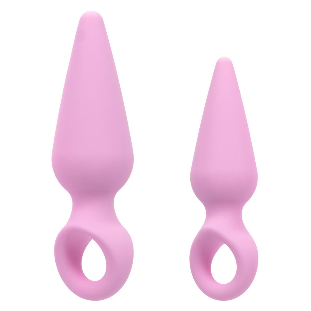 First Time Booty Probe Duo (Pink) – Beginner-Friendly Anal Probes Set