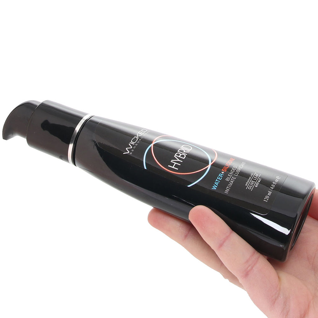 Hybrid Water & Silicone Lubricant in 120ml/4oz Lubes and Lotions > Hybrid Lubricants