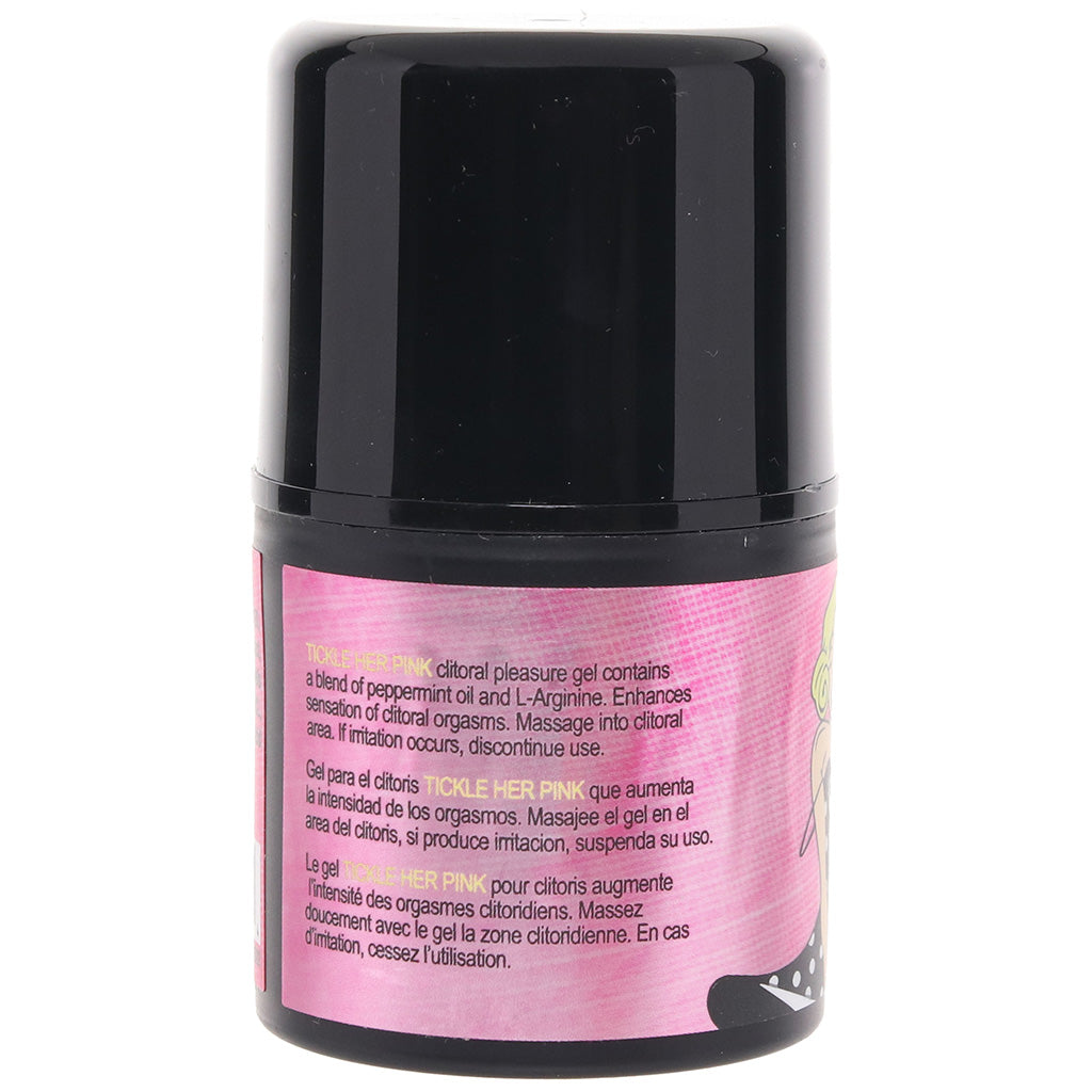 Tickle Her Pink Clitoral Pleasure Gel Pump in 1oz/30ml Lubes and Lotions > Sexual Stimulants