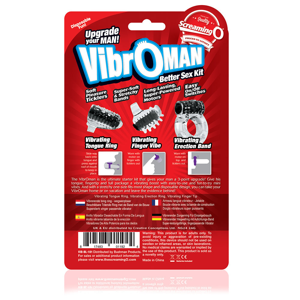 Vibroman Starter Kit – Mini Vibrators Exploration Sex Toy Set