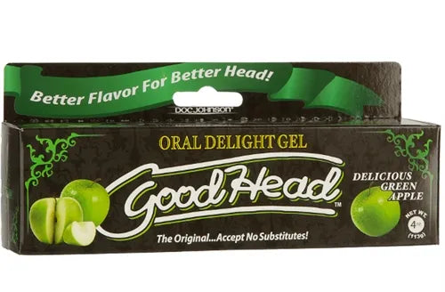 Good Head Oral Delight (Green Apple) – Oral Sex Enhancer Gel 4 oz