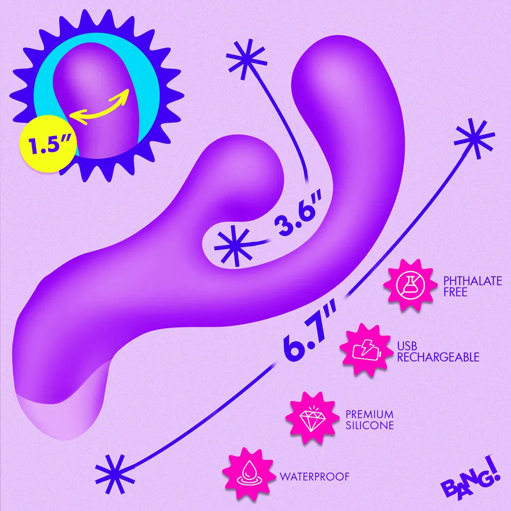 Gyro Rabbit Silicone Vibrator – Adjustable Speeds and Vibration Patterns Vibrator