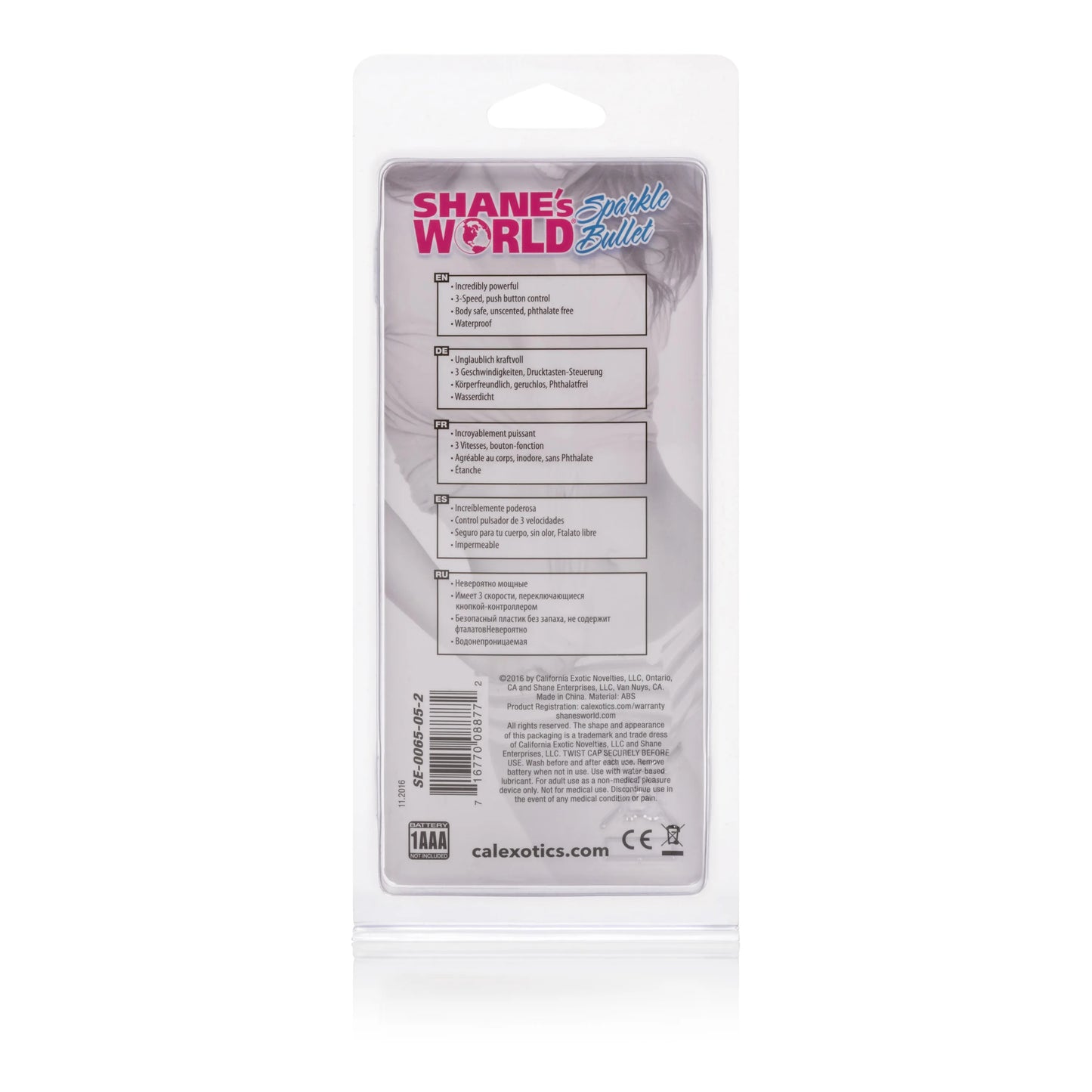 Shane's World Sparkle Bullet – Compact Discreet Bullet Vibrator