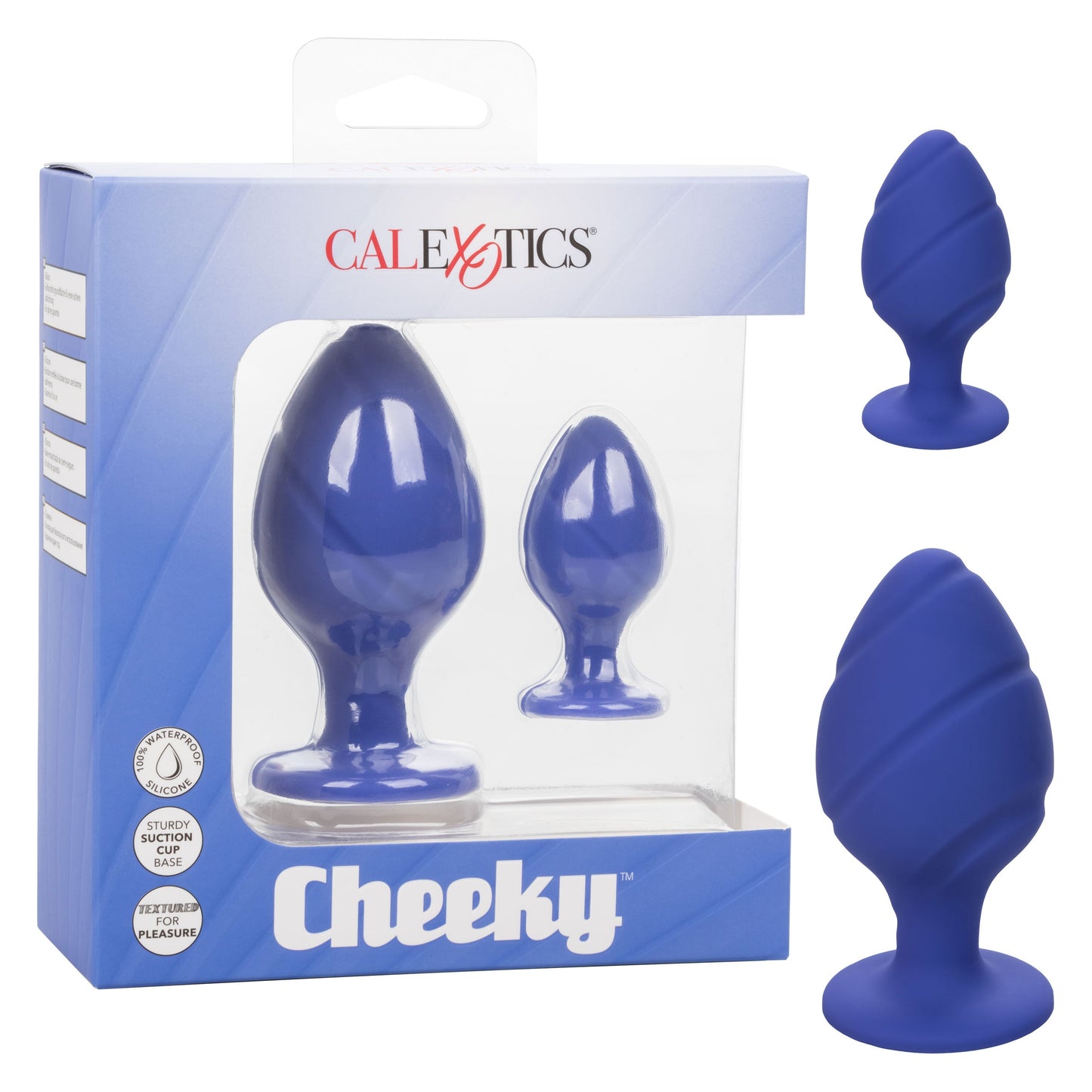 Cheeky Butt Plug Duo (Purple) – Playful Butt Plug Set