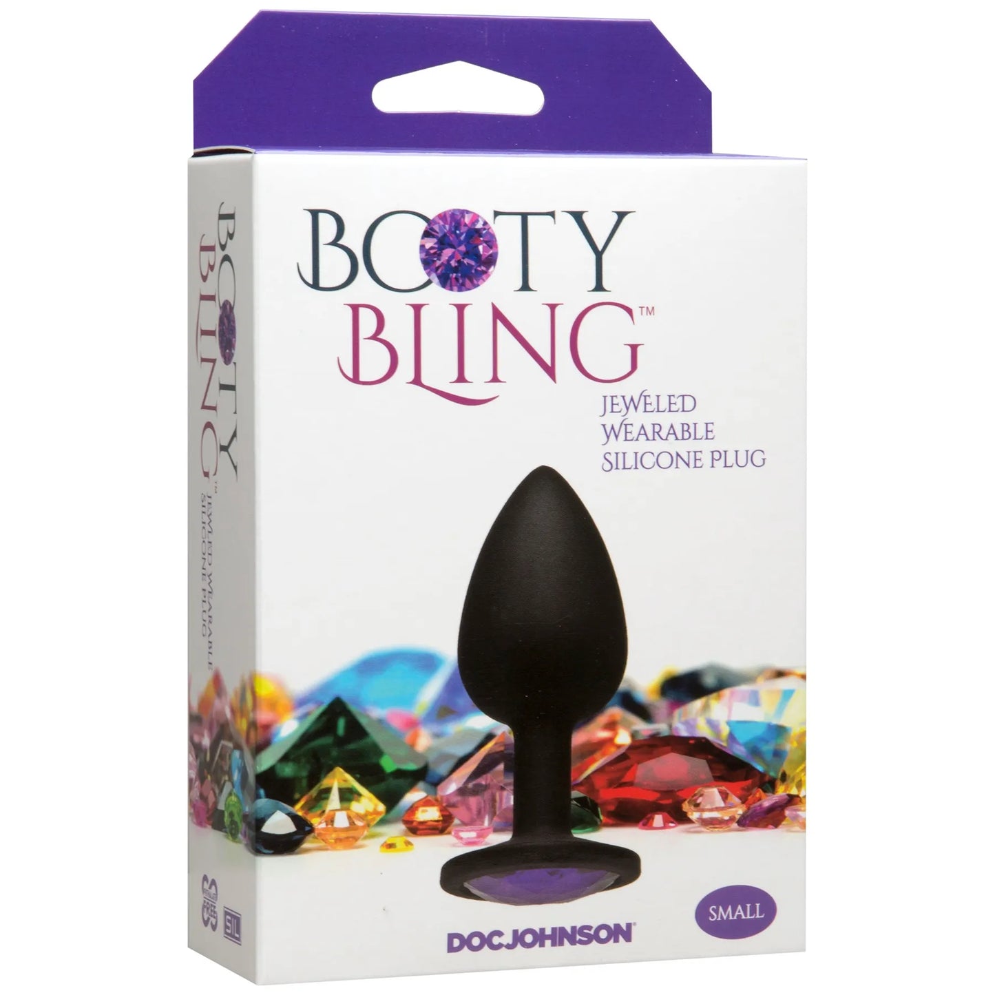 Booty Bling Small – Flared Base Silicone Butt Plug