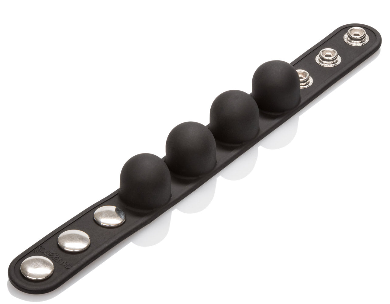 Weighted Ball Stretcher Cock Ring – Silicone Adjustable Ball Stretcher