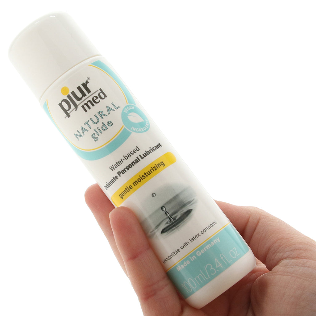 Med Glycerin Free Natural Glide in 3.4oz/100ml Lubes and Lotions > Water Based Sex Lubes