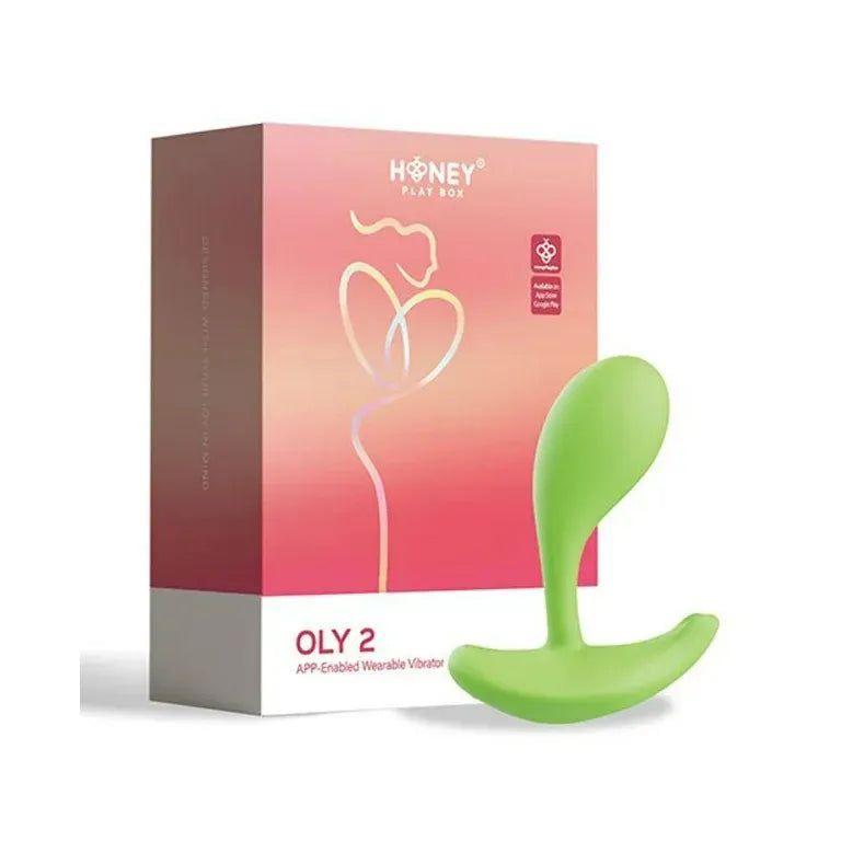 Oly 2 (Blue / Green ) – App-Enabled Wearable G-Spot Vibrator