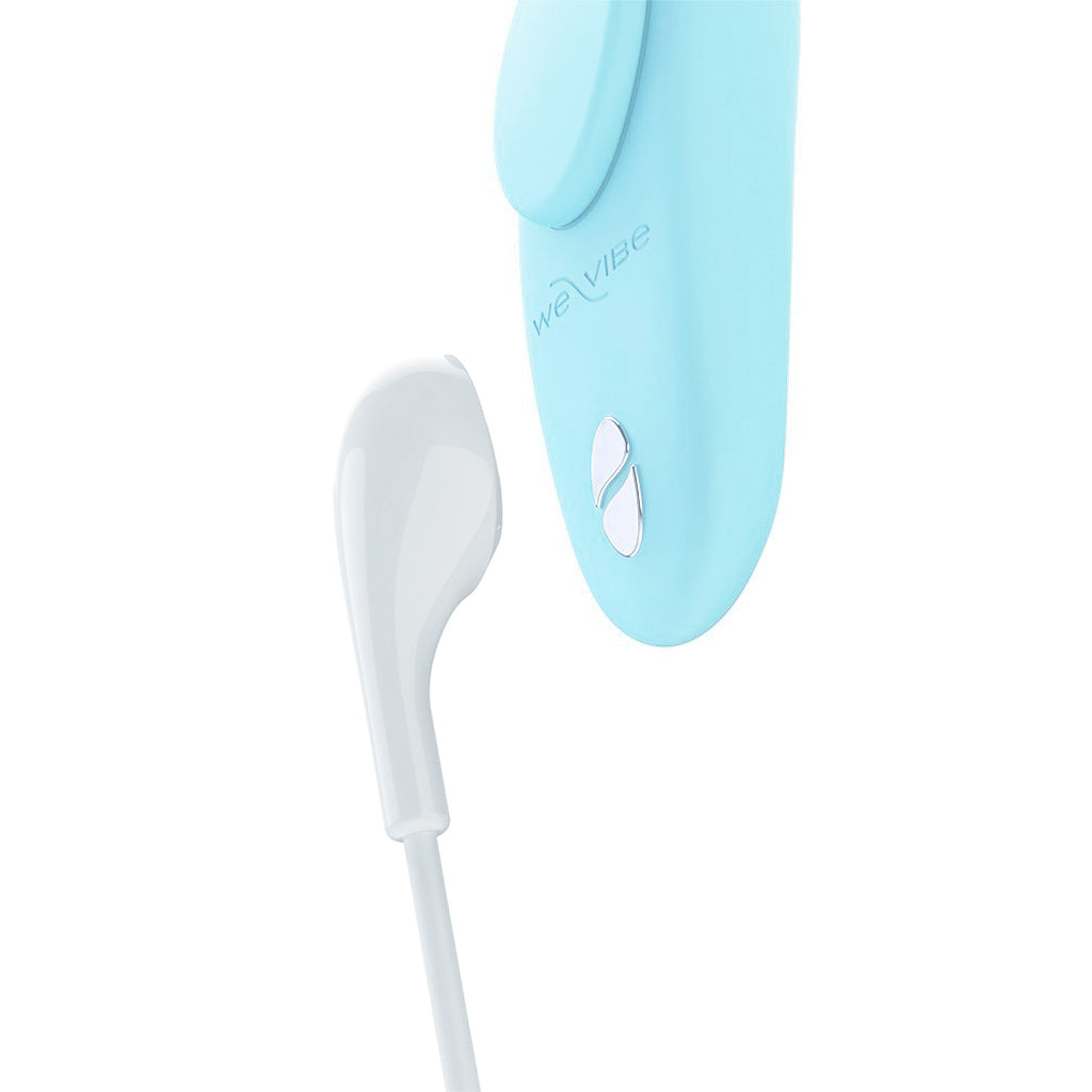 We-Vibe Moxie+ Wearable Clitoral Vibe in Aqua Vibrators > Wearable & Panty Vibrators