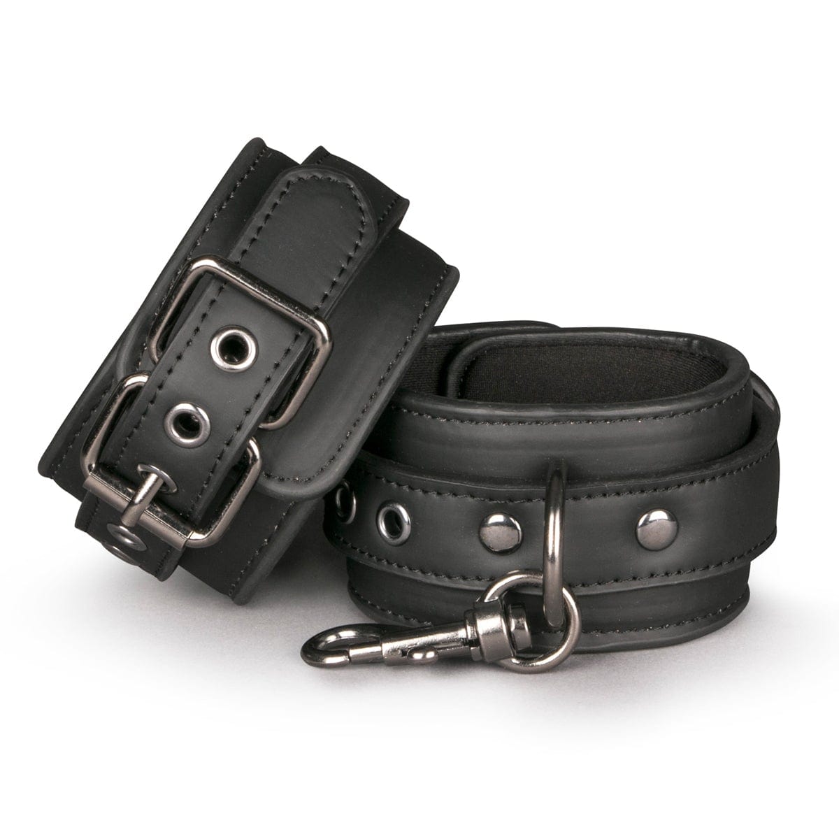Black Bondage Handcuffs