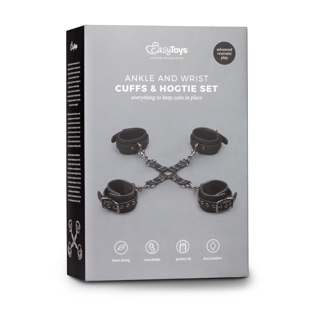 Hogtie With Hand And Ankle Cuffs Bondage Set