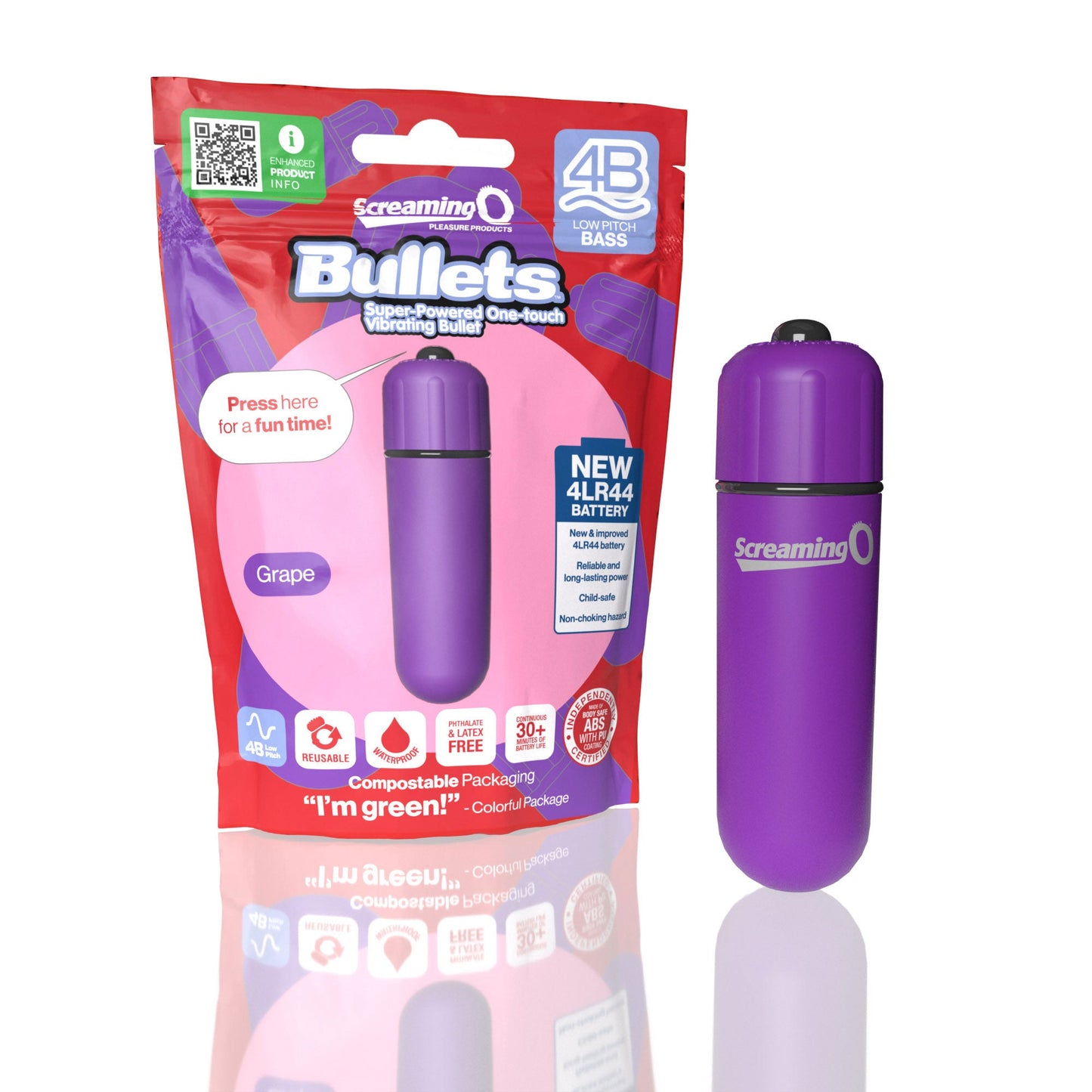 Bullets 4B Low Pitch Bass (Grape)